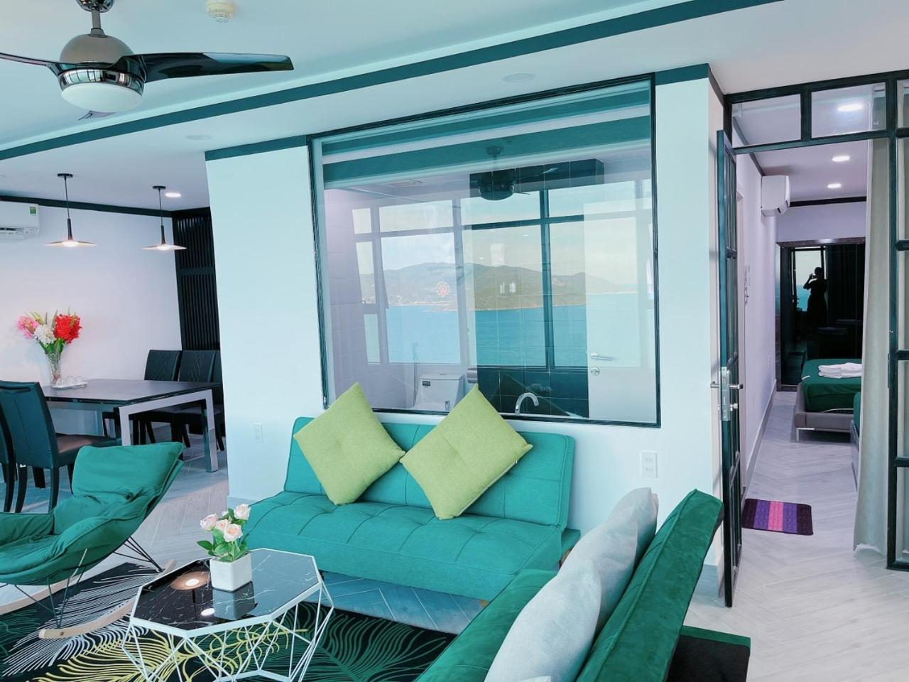 Gold Beach Nha Trang Apartment Bagian luar foto