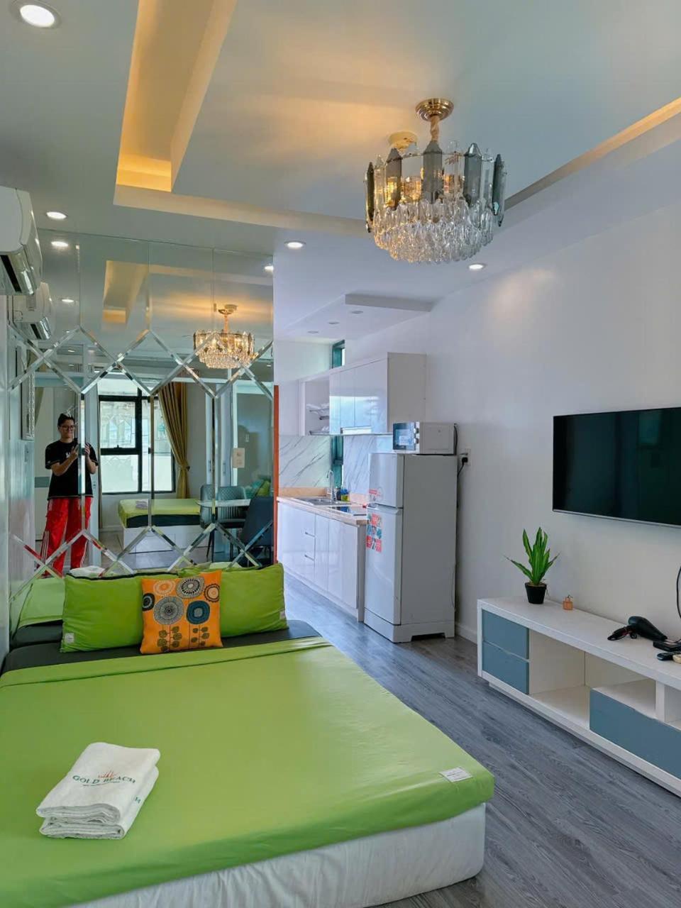 Gold Beach Nha Trang Apartment Bagian luar foto
